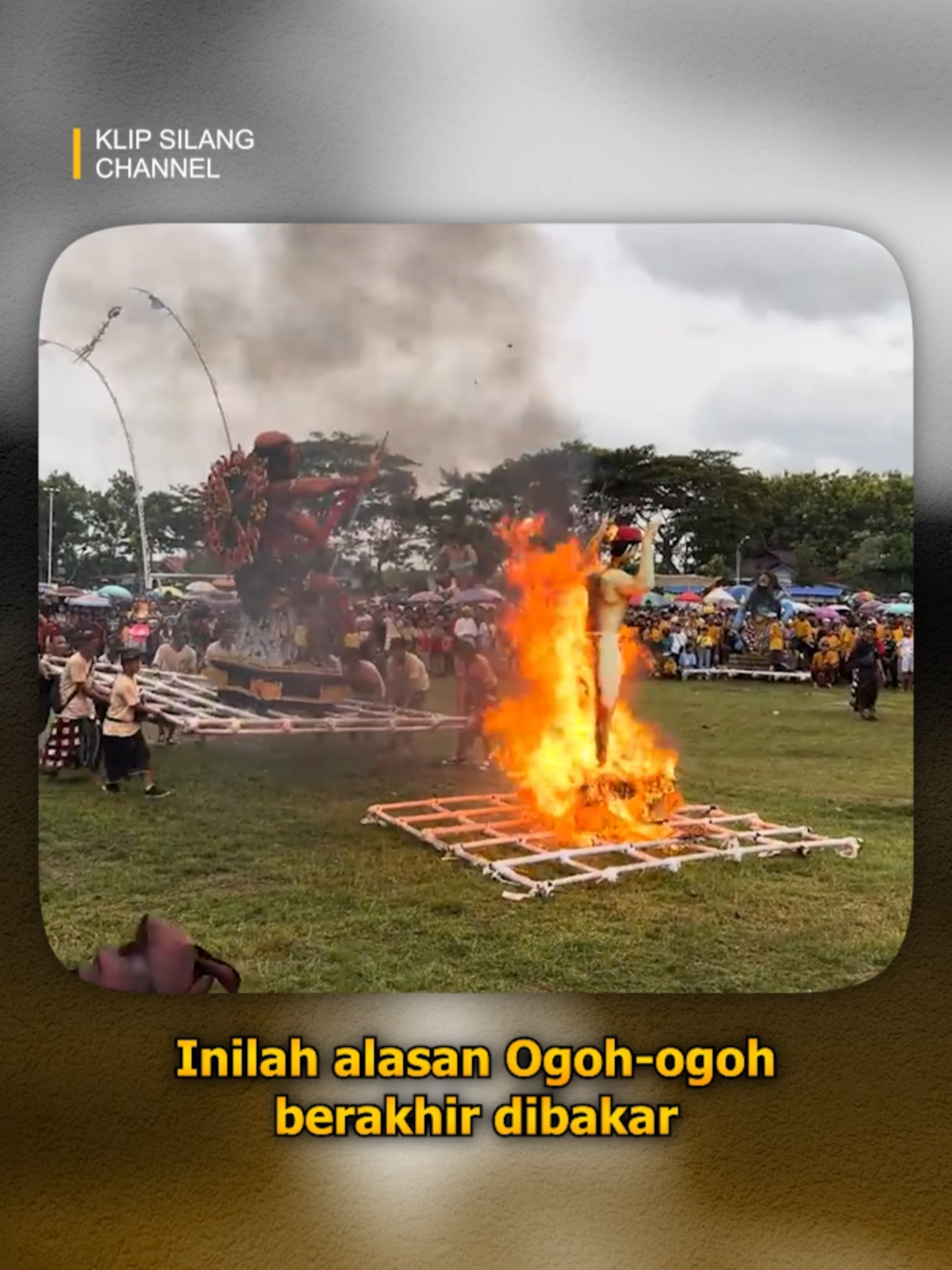 PEMBAKARAN OGOH-OGOH #faktaunik #faktamenarik