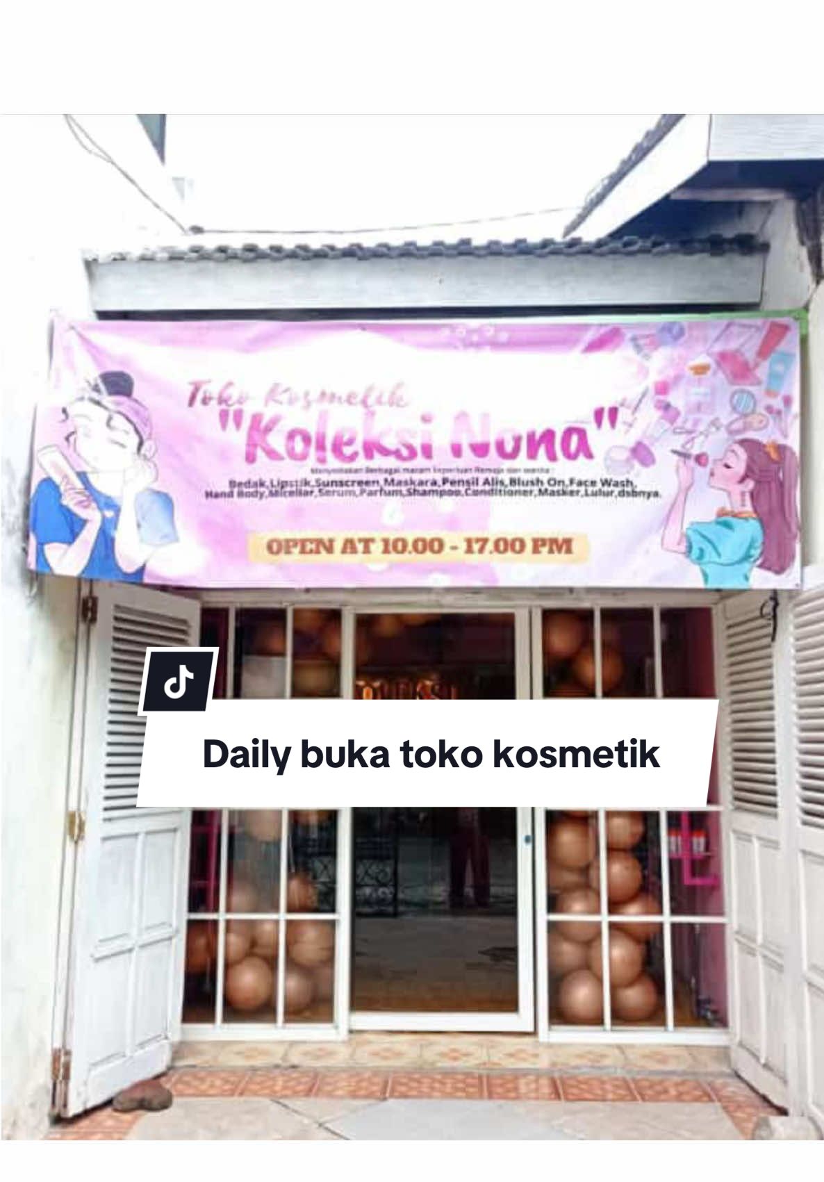 Bismillah mencoba aktif kembali siapa tau fyp ke kalian 🩷 #fyp #foryoupage #4u #xyzbca #masukberanda #dailyvlog #DailyRoutine #tokokosmetik #tokokosmetikviral #tokokosmetiksidoarjo #kosmetikviral #koleksinona #sidoarjo24jam #surabayahitz #surabayaviral 