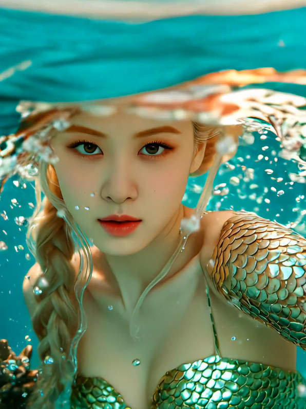 🧜  #rosé #roses_are_rosie #blackpink #messy #apt #mermaid 