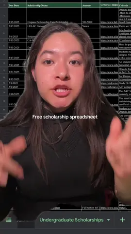 Let me know what other types of videos y’all want me to make #college #collegestudents #scholarship #scholarshiptips #scholarships #scholarshiptok #greenscreen 