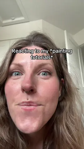 Reacting to my painting tutorials 😌