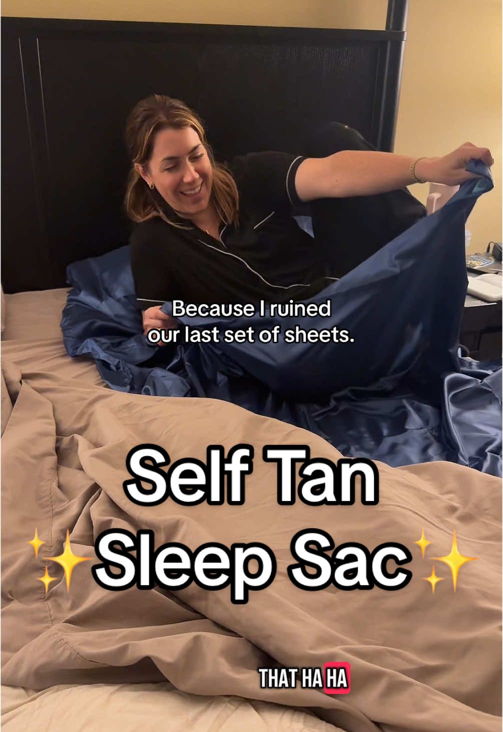 This self tan sleep sac by @TanFan is so convenient for when I self tan! No more ruined sheets! #tanfan #selftanning #selftanroutine #selftan #selftansleepsac #tiktokmademebuyit #TikTokShop #tiktokshopping  #tiktokfinds #Dealsforyoudays #tiktokshopcreatorpicks #funinthesun  #Tiktokshopmemorialday  #TikTokShopSummerTurnUp  #IfYouKnowYouKnow 