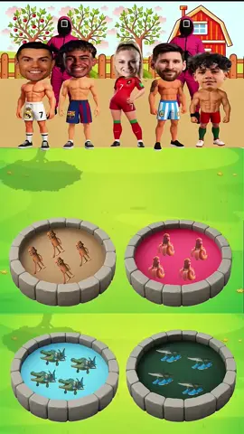 Who is the owner of Tung Tung sahur pool🔥😍? Ronaldo 🏆😎 or Speed 🤡