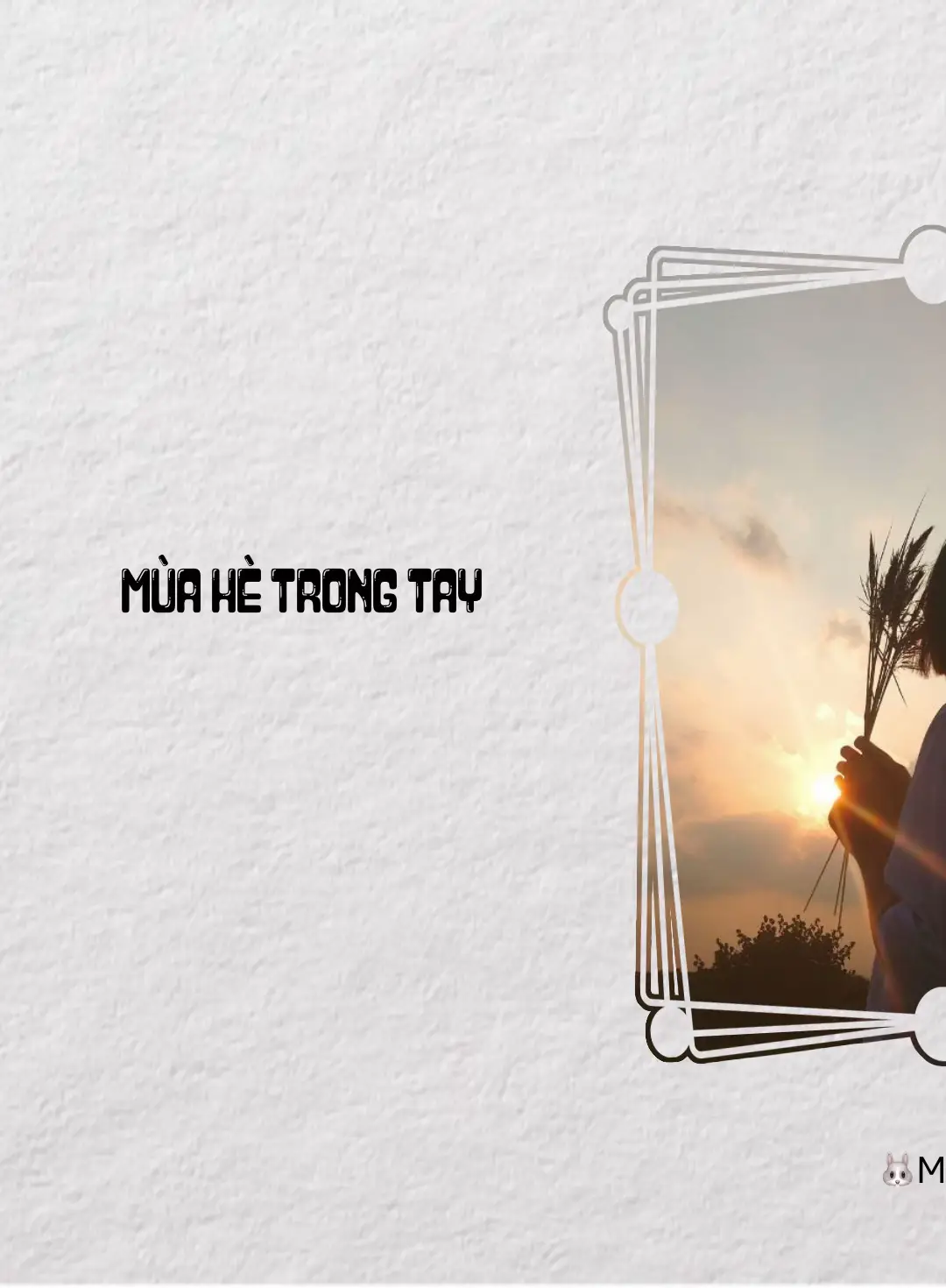 Hình bóng ấy, nụ cười ấy Làm tối ngất ngây #muahetrongtay #lyrics_songs #xuhuong #🐰music 