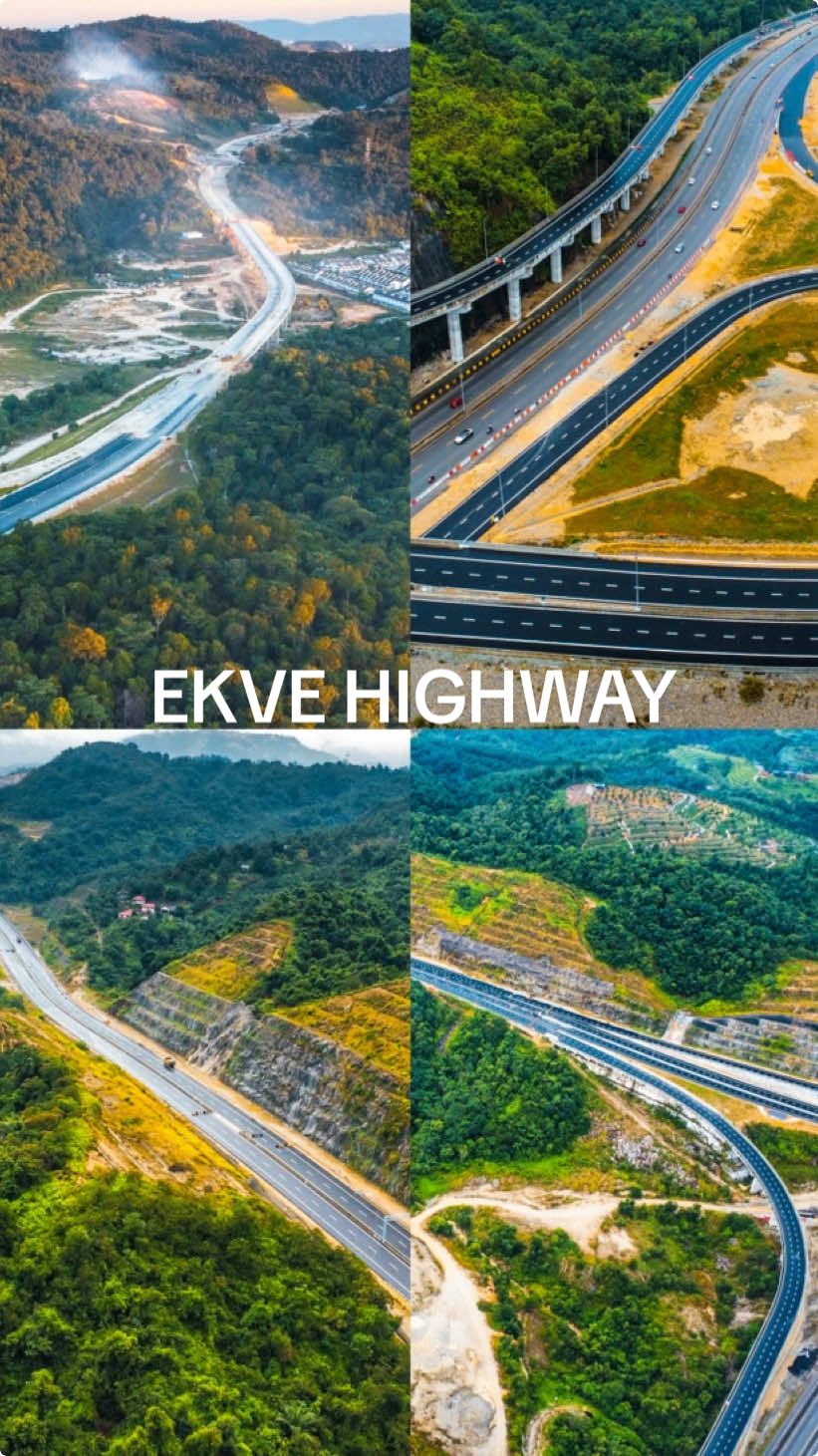 EKVE Progress 95% Complete , Estimate open July - august 2025 #ampang #bandarmahkotacheras #sungailong #toll #malaysia #highway #traffic 