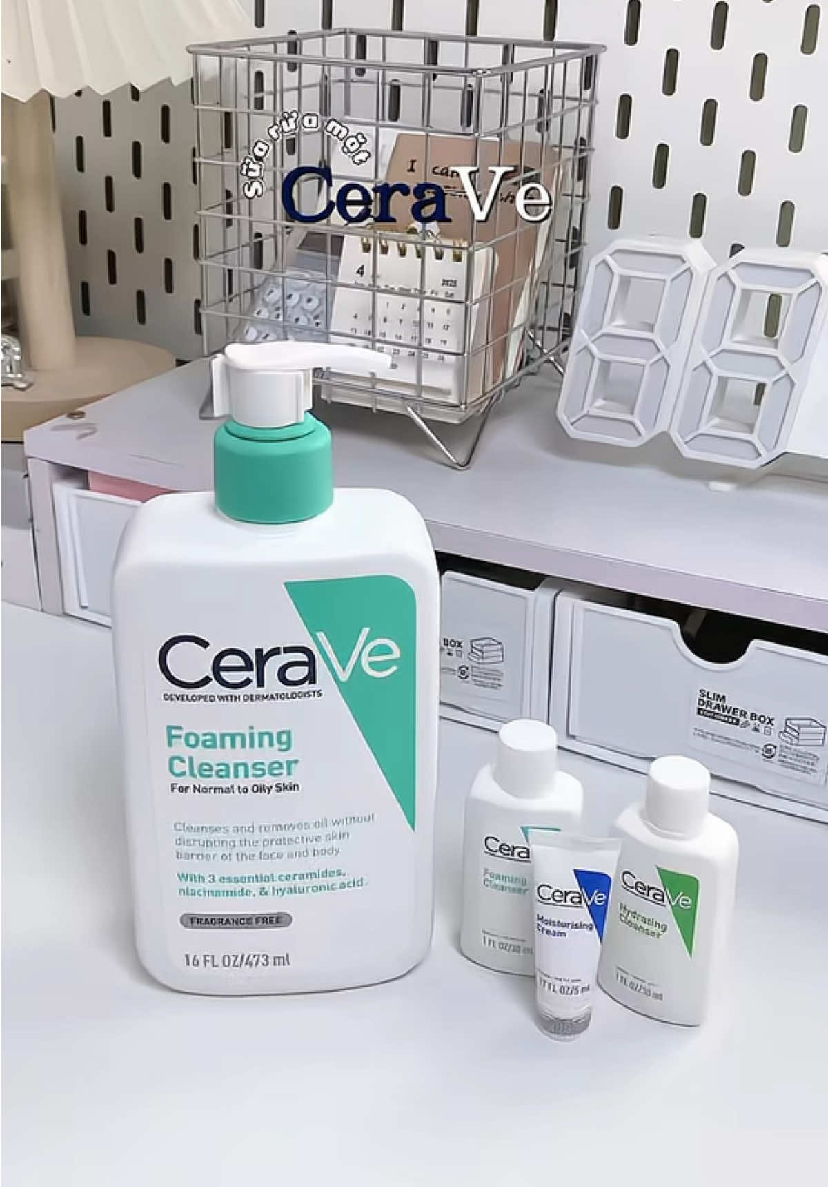 Sữa rửa mặt quốc dân chân ái trong lòng tui #nhyeeunbox #suaruamat #cerave #suaruamatcerave #unboxing #review #xuhuong #viral 