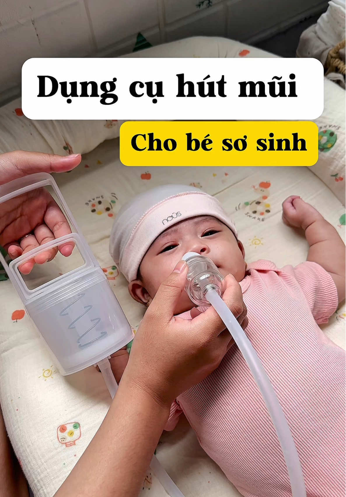 Dụng cụ hút mũi cho bé sơ sinh #huongmesam #dungcuhutmui #dungcuhutmuichobesosinh #mevabe 