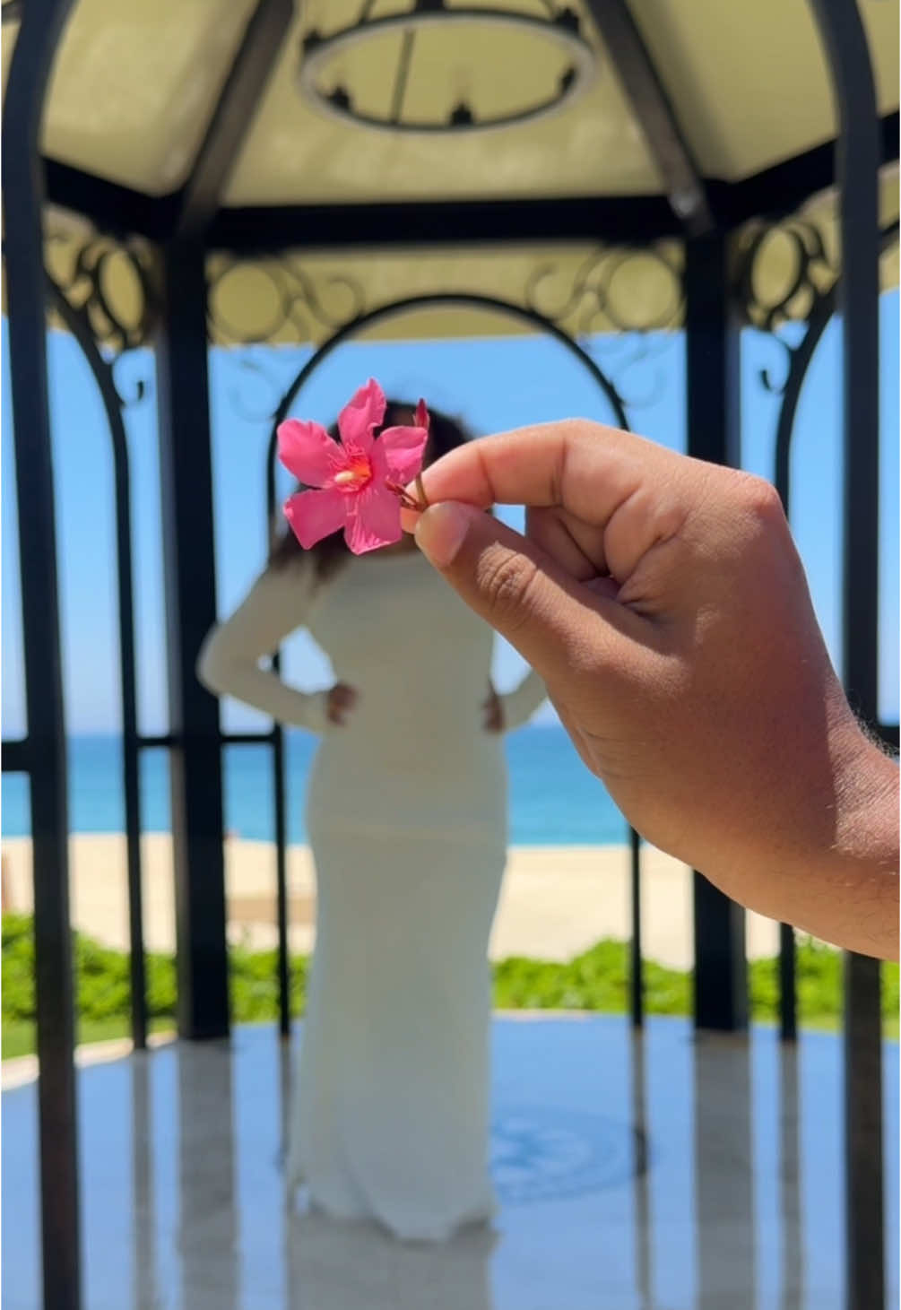 had fomo but better late than never with this trend #flowertrend #beach #summeraesthetic #beachdress #OOTD