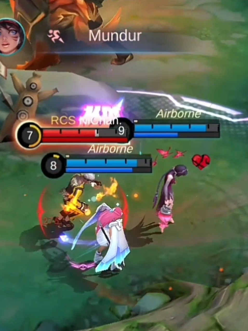 mage : MAJU MAJU MAJU  . . . #MLBB #mobilelegends #mememlbb #mathilda #zhuxin #roamer #ml #jokes #fyp 