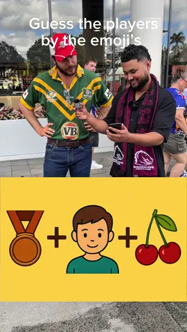 Can u guess the players by these emoji’s ? #fyp #foryou #foryoupage #rugbyleague #nrl 