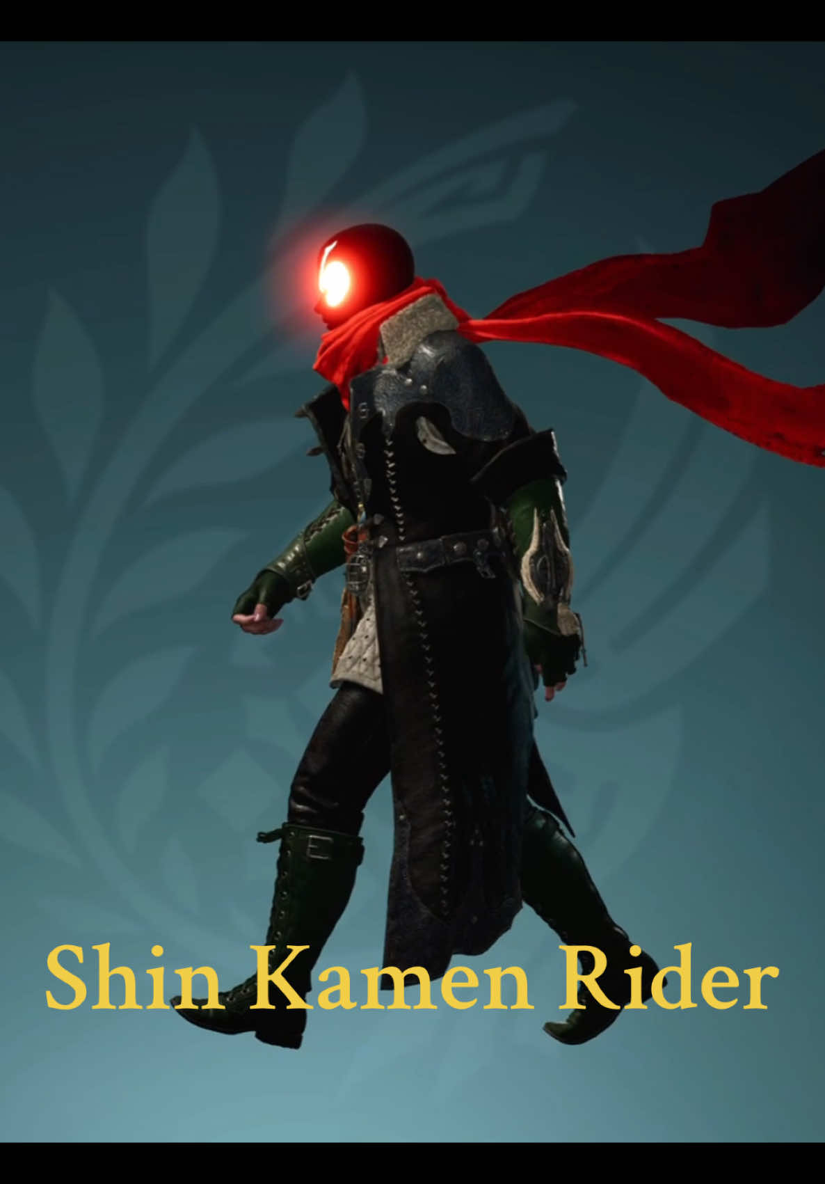 Shin Kamen Rider w/coat🔥  - #kamenrider #shinkamenrider #fypシ #fyp #ps5 #GamingOnTikTok #mhwilds #monsterhunterwilds #monsterhunter #monsterhunterworld #capcom 