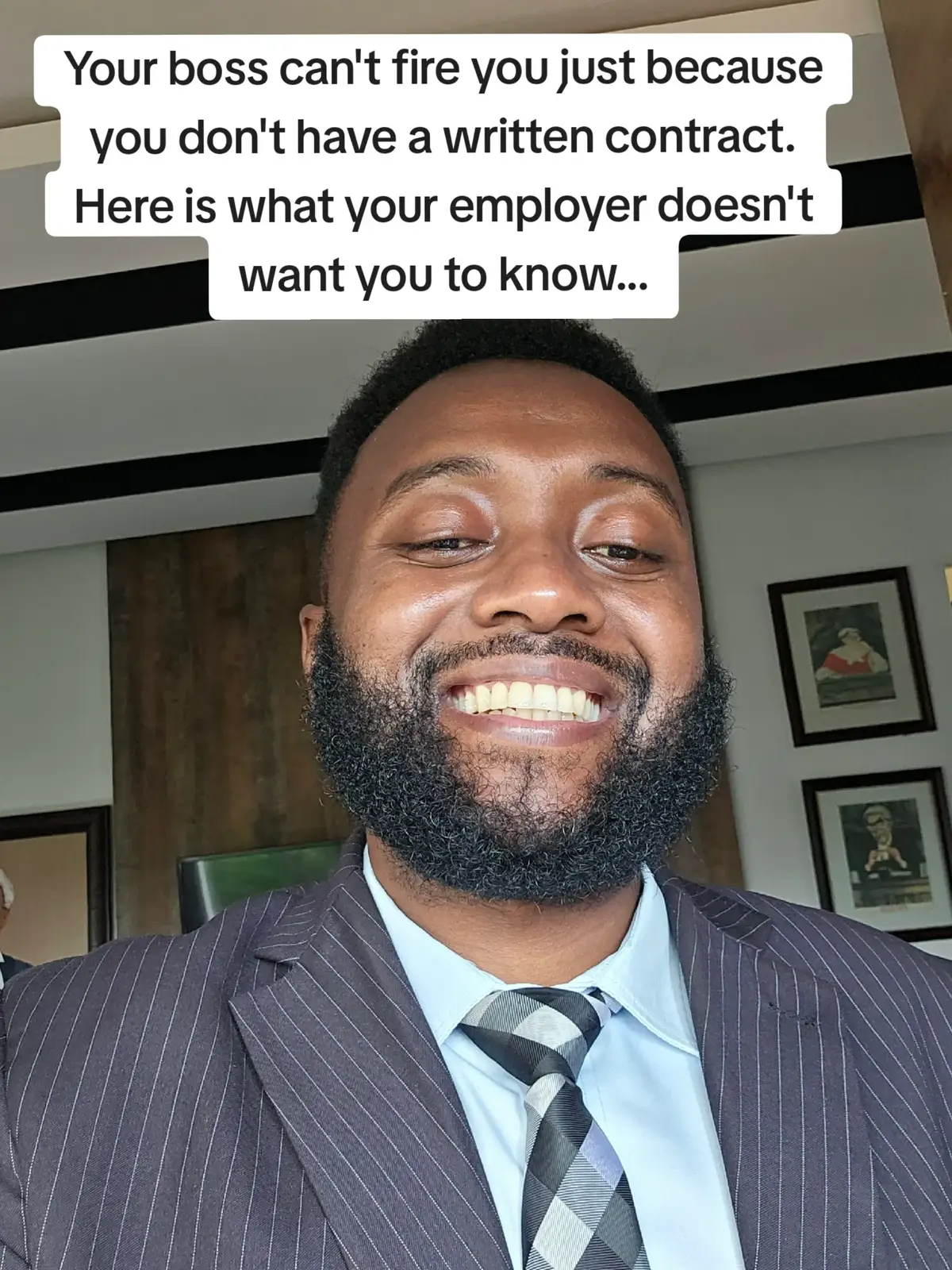 Most Kenyan employees think having no written contract means they have no rights-but that's not true. The law protects all workers,  whether the agreement was written,  verbal, or informal. If you've been fired without a contract,  you could recover serious compensation.  Know your rights. Don't walk away quietly. #legal #kenyantiktok🇰🇪 #legaltips #lawyertiktok #employmentlaw #employed #employees #employment #lawyers #legaltiktok #lawyer #law #lawyertiktok 
