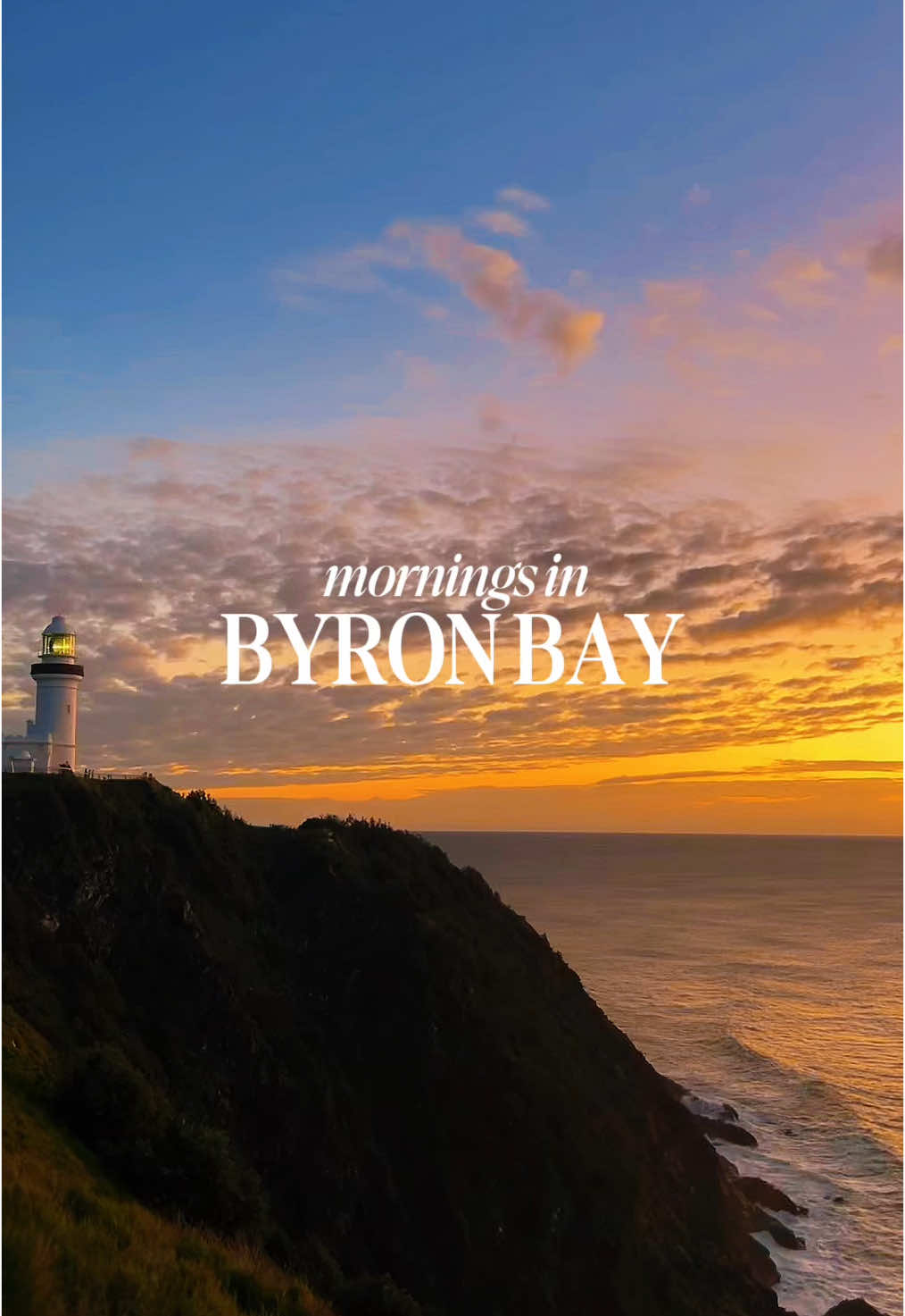 nothing beats a byron bay sunrise! 🌅🇦🇺 #byronbay #australia #australiatravel #travelinspo #sunrise #budgettravel #traveltok #backpacking 