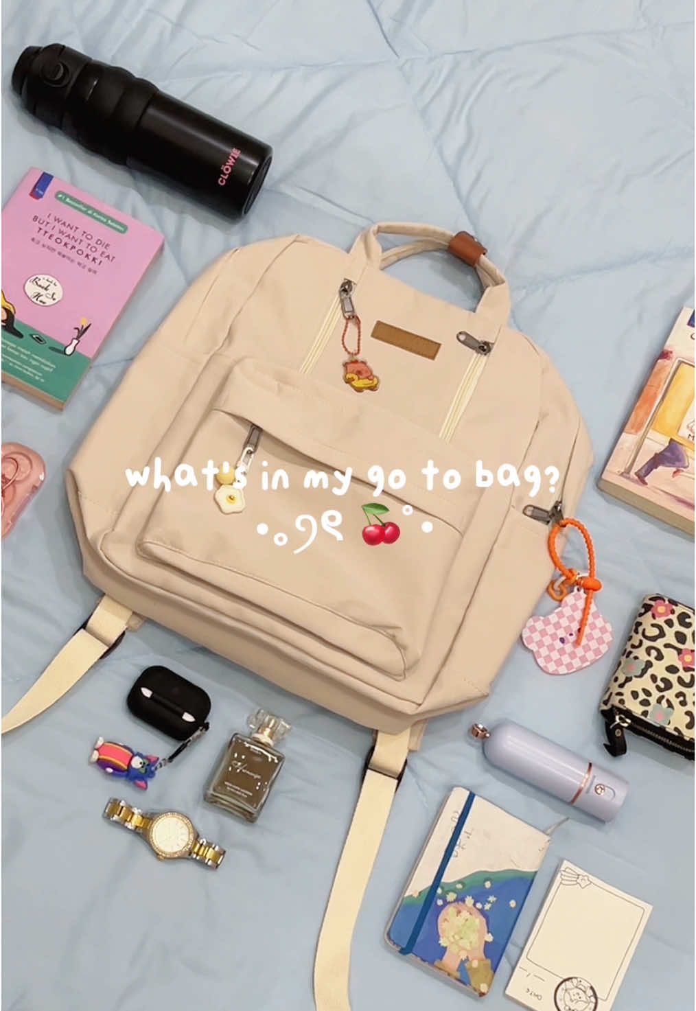 nemu daily tas buat kerja yang aestetic banget warnanya, bisa di mix n match outfit buat ngantor jugaa! 👀💌  #whatsinmybag #ranselwanita #taskantor #ranselsekolah 