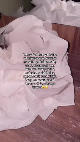 Pejuang sinus pasti tau kalau udah kambuh begini😔