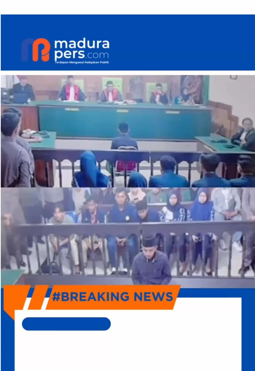 Majelis hakim menjatuhkan vonis hukuman mati kepada terdakwa Moh. Maulidi dalam kasus pembunuhan terhadap Een Jumianti. Kamis, 22 mei 2025. #fyp #bangkalan #madura #pengadilannegeribangkalan #mahasiswautm #universitastrunojoyomadura #tulubgagung #beritatiktok #beritaviral #maduraviral ##suramadu##tiktoknews