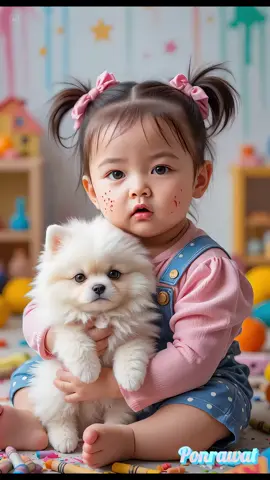 หนูไม่ดื้อนะ..!! #fannytiktok #baby #cute #fyp #aigenerated #viraltiktok #edit #Ai