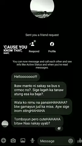luhh bakit mo alam fb acc ko? #stalker #obbsessed #foryoupage #fypシ゚ #bisaya 