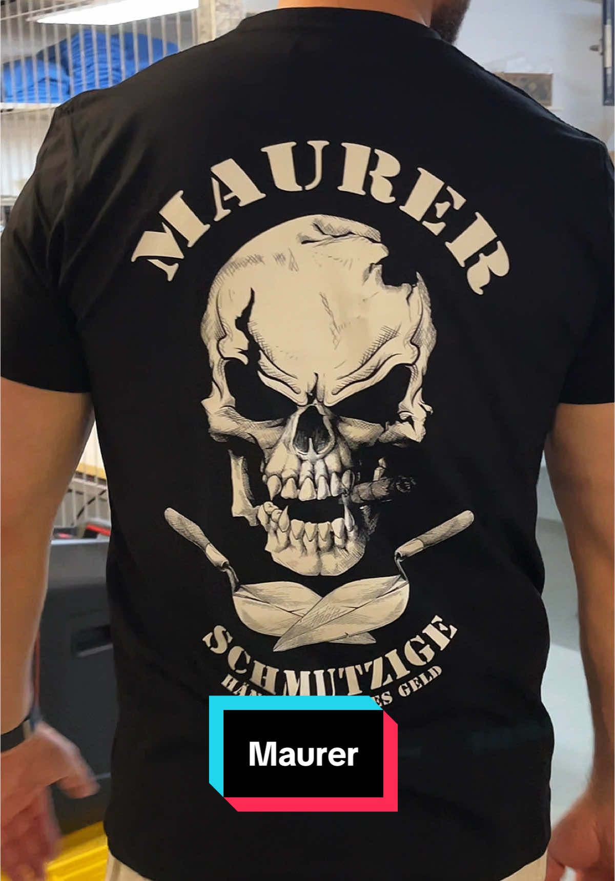 Maurer Arbeits-Shirt #maurer #maurermeister #baustelle #baustellenleben #hausbau 
