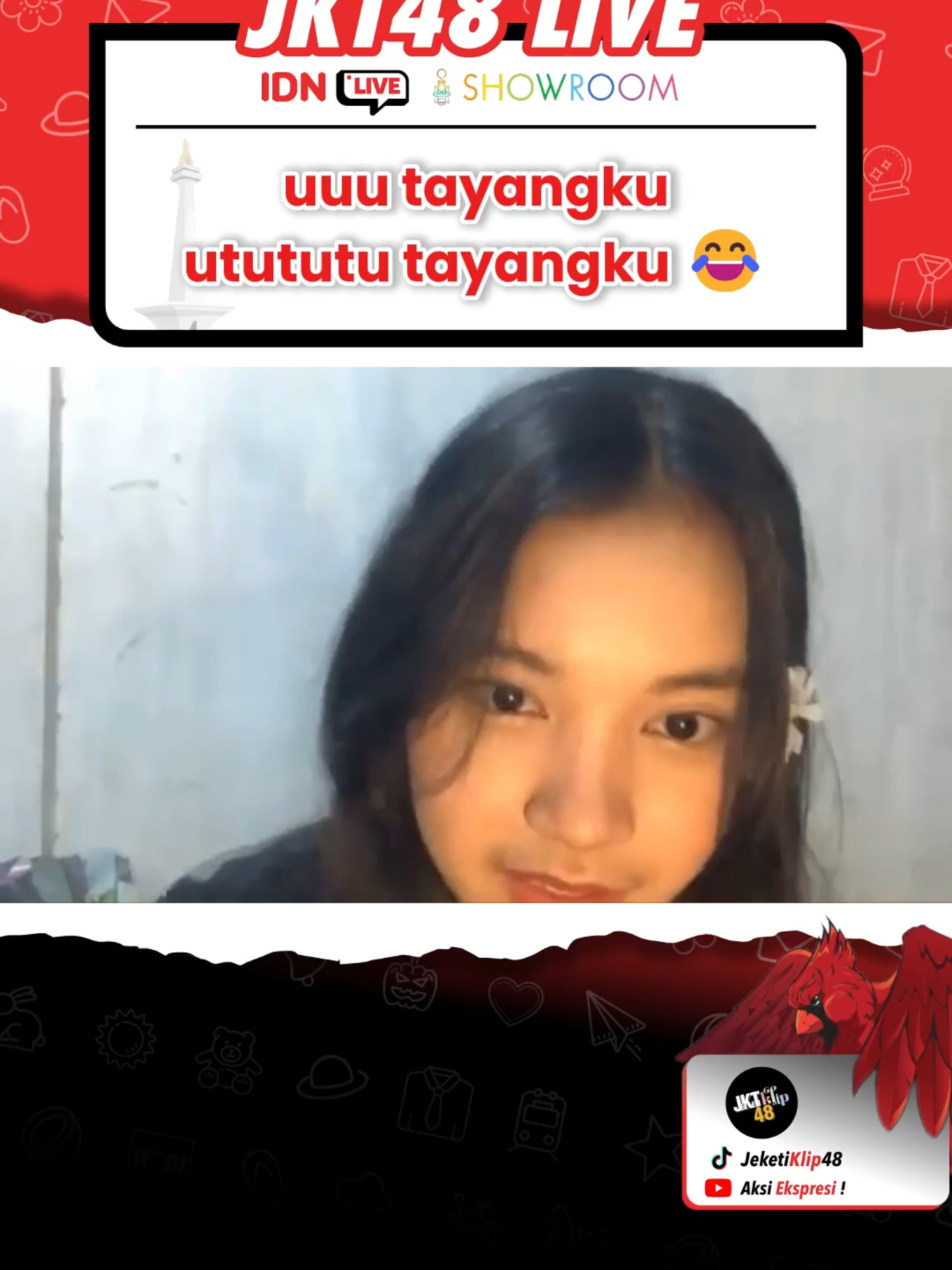 Kok atmin juga senyum