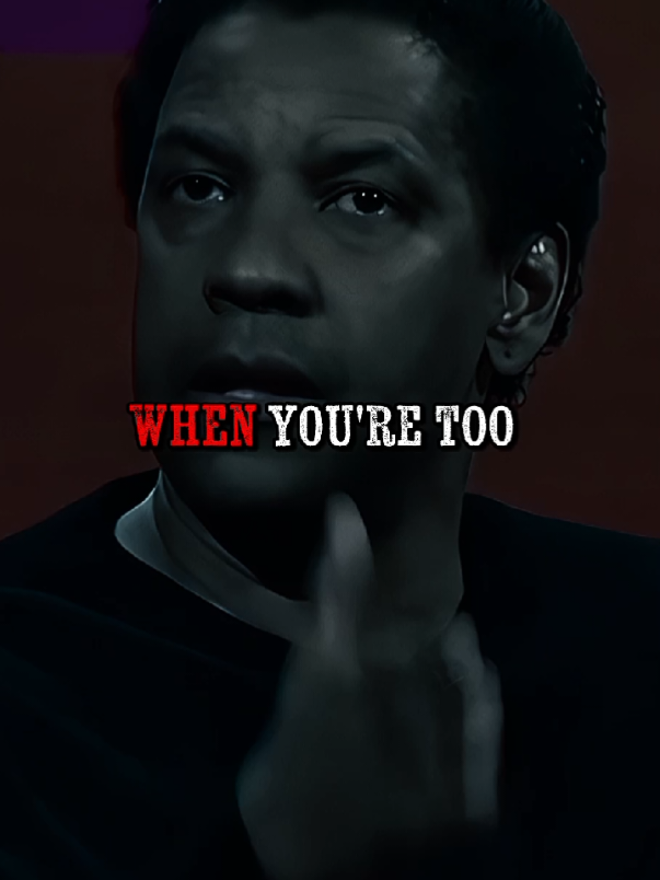 when you're too friendly! #motivationalvideo #motivation #denzelwashington #motivate #quotestory 