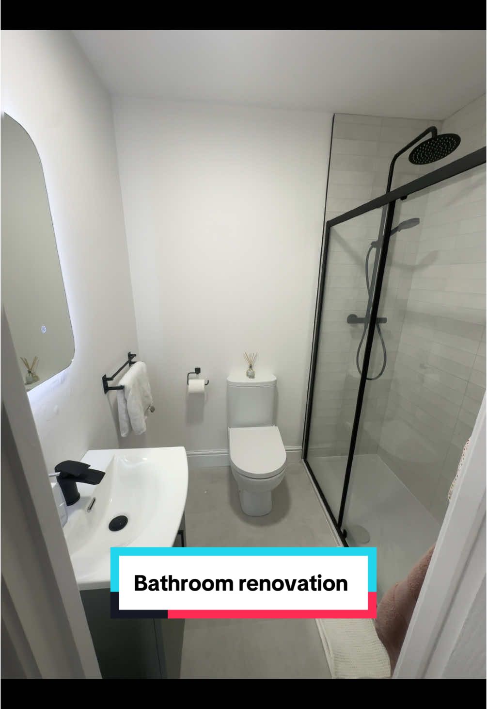 Little en-suite bathroom transformation🔥 Now taking bookings so feel free to message us for a free quotation! #plumber #plumbing #bathroom #bathroomrenovation #irishplumber #plumbersoftiktok #bathroommakeover #plumbinglife #dublinplumber #bathroomdesign #ensuite 