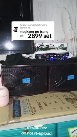 Replying to @amaradokyele 👇DITO MABIBILI👇 👉@MRS.ARAÑEZ👈 #amplifierbluetooth #amplifier #amplifierset #household #homevision 