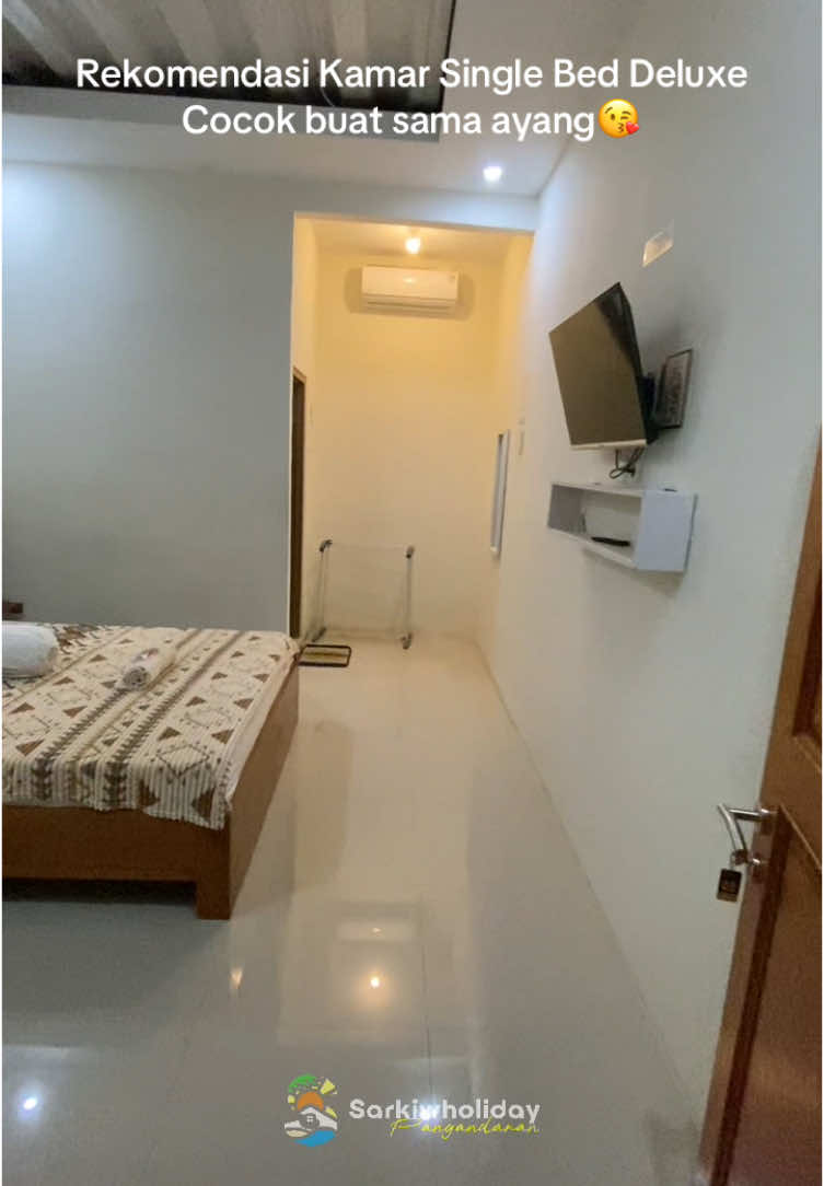Rekomendasi kamar single bed deluxe,cocok buat sama ayang,harga mulai dari 250.000rb an aja buat weekday. Kuy di booking wa mimin ada di bio profil ya #rekomendasipenginapan #penginapanpangandaran #penginapanmurahpnd #penginapanmurahpangandaran #pangandaran #fyp #pangandaran💃 