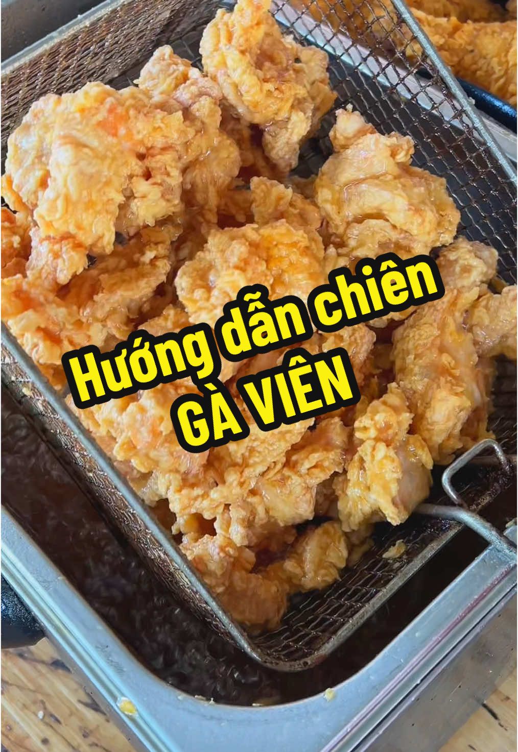 Hướng dẫn chiên Gà VIÊN #huongdan #chienga #garan #xuhuong #viral #trending 