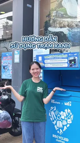 REshare bật mí các cách sử dụng Trạm Xanh một cách hiệu quả hơn 💚 Đồ cũ không dùng đến gửi đi chỉ với vài bước đơn giản 👚👖 #REshare #quanaocu #vongdoichoquanao #thugomdocu #reduce #recycle #rewearyourclothes #thoitrangbenvung #baovemoitruong #tramxanhreshare #xuhuong #viral #xh #fyp 