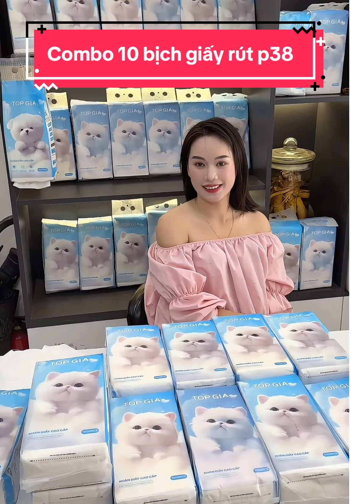 10 bịch khăn giấy sale lương về chỉ còn hơn 100k thôi nè #xuhuong #hangmen96 #giayruttreotuong #giaytreotuong 