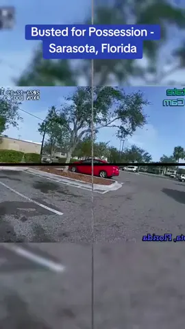 Busted for Possession - Sarasota, Florida #cops #copoftiktok 