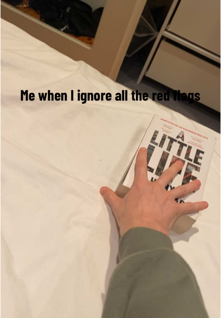 Due time for a third reread. #alittlelife #BookTok #englishlit #depression 