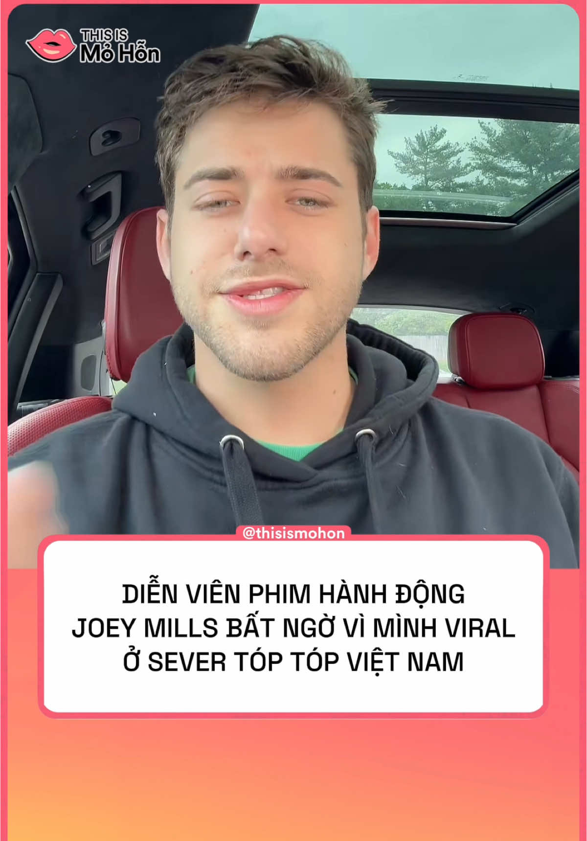 Phản ứng hoang mang nhẹ của Joey Mills khi thấy mình bất ngờ hot ở Việt Nam 🥰🙏🏻 #thisismohon #tiktokgiaitri 