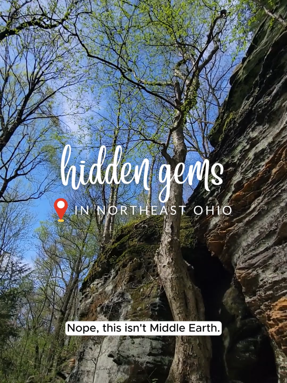 I ::may:: have been looking over my shoulder for Nazgul as I hiked. 😬😅 I honestly love this park and these trails SO much. My husband and I even had our engagement photos taken here! 🥰 If you've never been to this Ohio hidden gem, then you're in for a treat. 😍 #ohiohiddengem #ohio #clevelandohio #ohioparks #northeastohio #akronohio #clevelandparks #cuyahogavalleynationalpark 