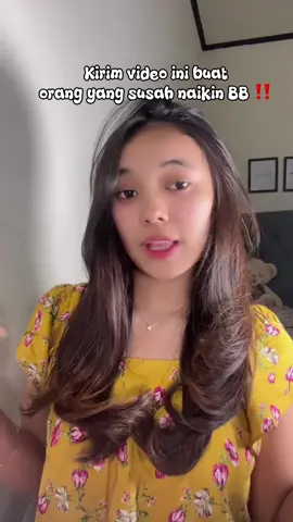 yang pengin pny badan pulen tonton video sampe abis #tipsbbideal #penambahberatbadan #susuwookeyweight 