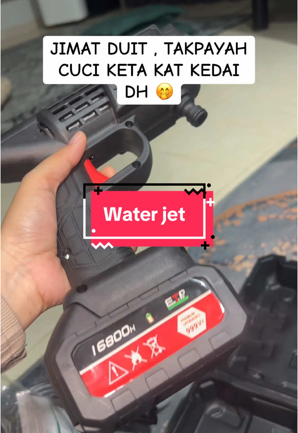 #waterjet #waterjetmurah #cucikereta #cucikarpet 