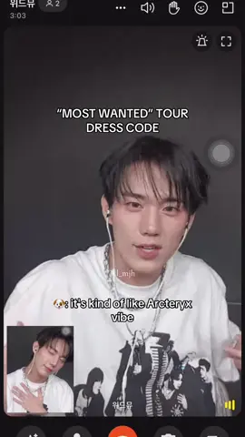 KHAKI***  Intak must think we rich af to be able to pull up to tour in full Arcteryx gear 😪😪  250522 #인탁 #INTAK #P1Harmony #피원하모니 #kpop #fancall #kpopfancall #fyp #kpopfypシ #p1ustage_h #most_wanted @P1Harmony 