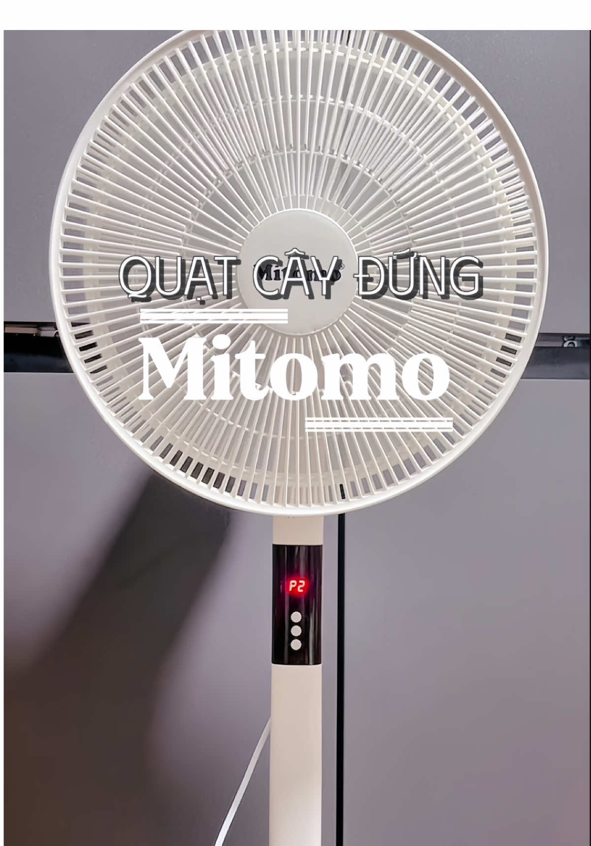 Quạt êm, mát rượi mà mẹ nào cũng nên sắm một chiếc trong nhà  #quat #mitomo  #quatdien #mebimreview 