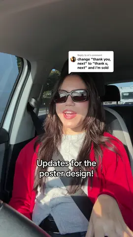 Replying to @m fixed it! 🫶🏻 I also removed her exes to just have it be about her music! You can download it now, link in my Instagram bio! 