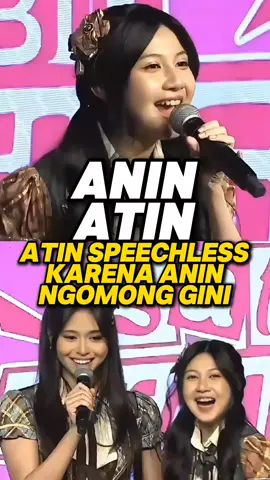 ANIN TIBA-TIBA BANGET MENYERANG ATIN😂  Source: JKT48 TV (Te wo Tsunaginagara/Sambil Menggandeng Erat Tanganku) #jkt48 #jkt48newera #anindyajkt48 #kathrinajkt48 #tewotsunaginagarajkt48 #jkt48tv 
