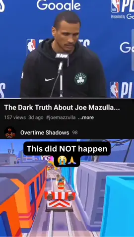 What is he cooking 😭#joemazulla #celtics #basketball #NBA #horror #scary 