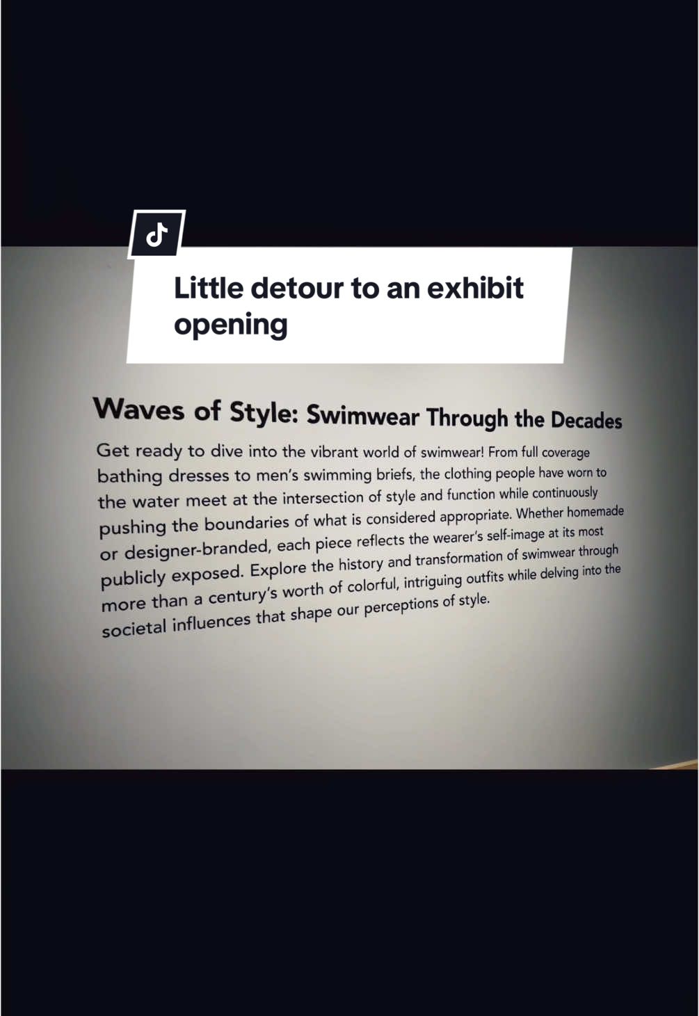 Waves of Style Exhibit opening event 
