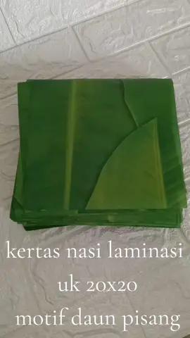kertas nasi motif daun pisang 😍 #kertasnasi  #fyp 