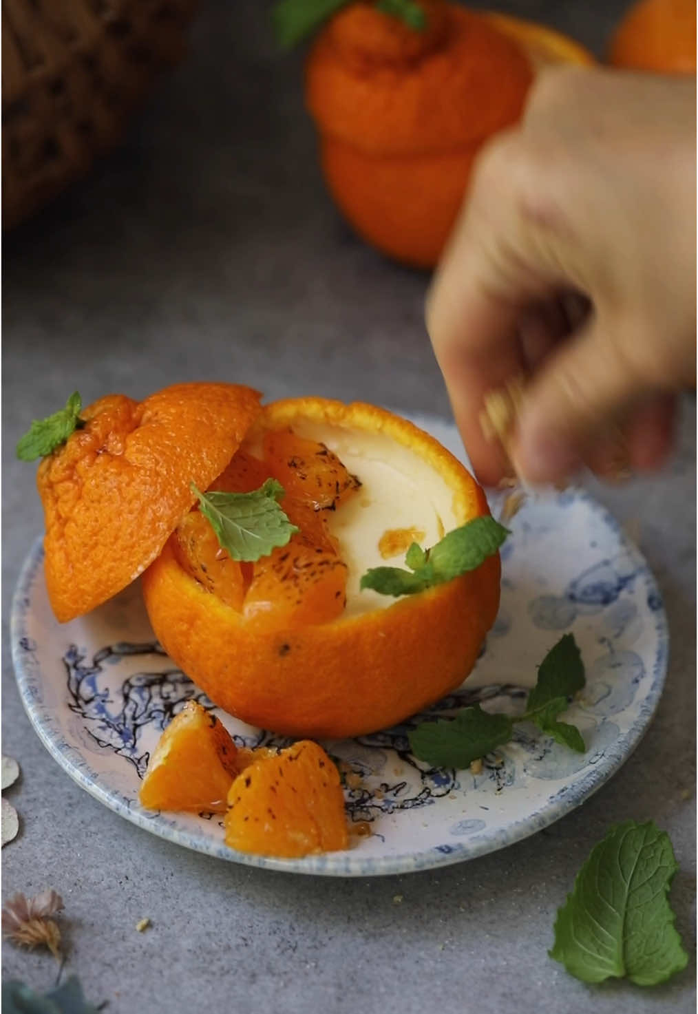 Mandarin Posset😋