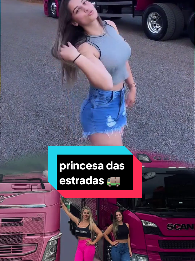 a caminhoneira Gabriely Fransciscon faz sucesso nas redes mostrando sua rotina nas estradas do Brasil. credits: @Gaby Franciscon  #caminhoneiro #caminhao #scania 