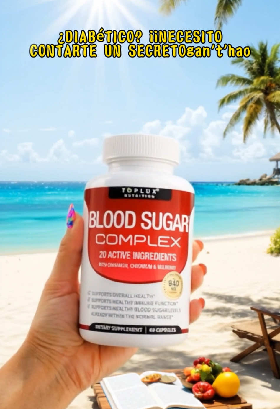 Blood Sugar Complex 20 Vitamins & Mineralsee Support Overall Health