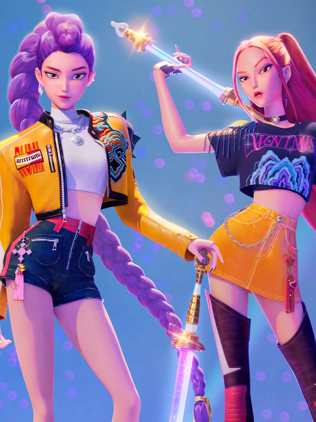 They sing. They dance… and they battle demons between encores. #KPOPDEMONHUNTERS premieres June 20! PS: Stick until the end to hear an exclusive sneak peek of TAKEDOWN, a song by members of #TWICE