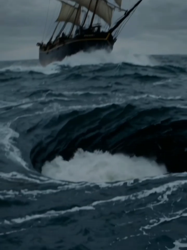 Whirlpool in the ocean. Drake Passage - the most turbulent and dangerous waters.  #whirlpool #ocean #drakepassage #turbulentwater  #oceanwhirlpool #seadisaster #oceandisaster 