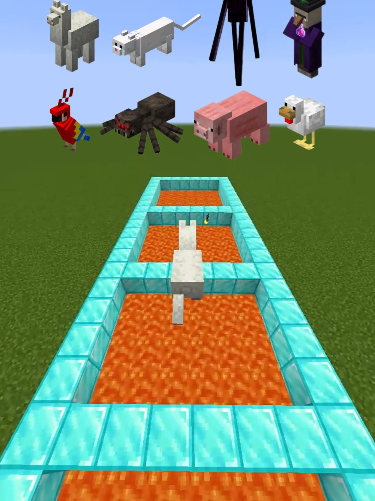 Não olhe o Áudio 💀.  #Minecraft #minecraftmemes #minecraftparkour